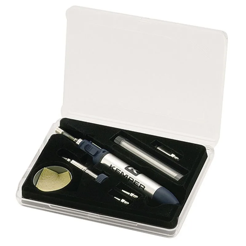 Plynová mikropájka KEMPER 12000KIT, sada v kufríku