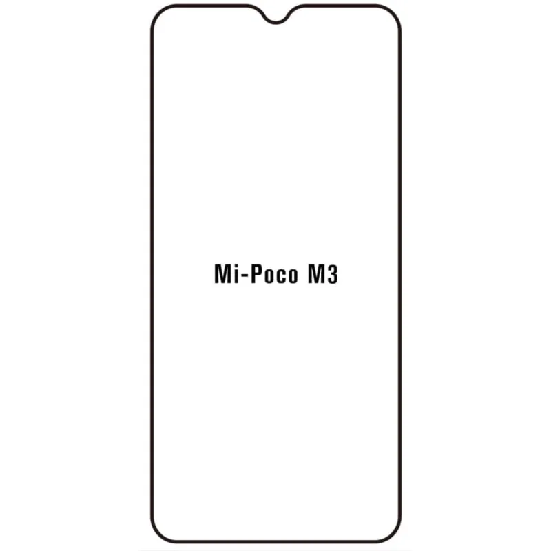 Ochranná fólia Sunshine Hydrogel pre Xiaomi Poco M3 Variant:: predná matná