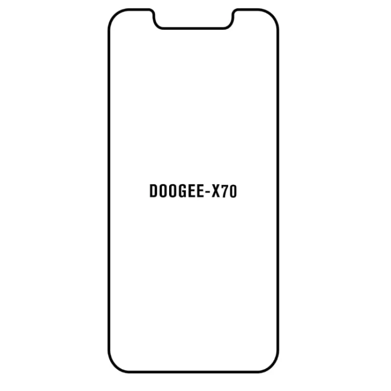 Ochranná fólia Sunshine Hydrogel pre Doogee X70 Variant:: predna matná