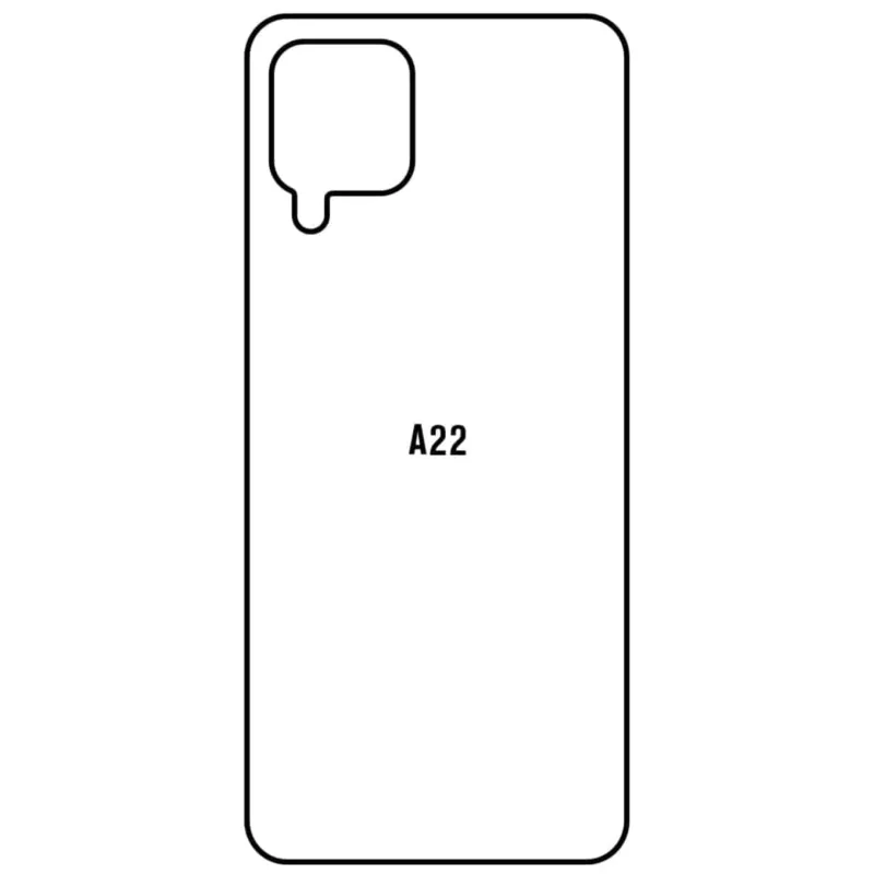 Ochranná fólia Sunshine Hydrogel pre Samsung Galaxy A22 (SM-A225) Variant:: zadná matná