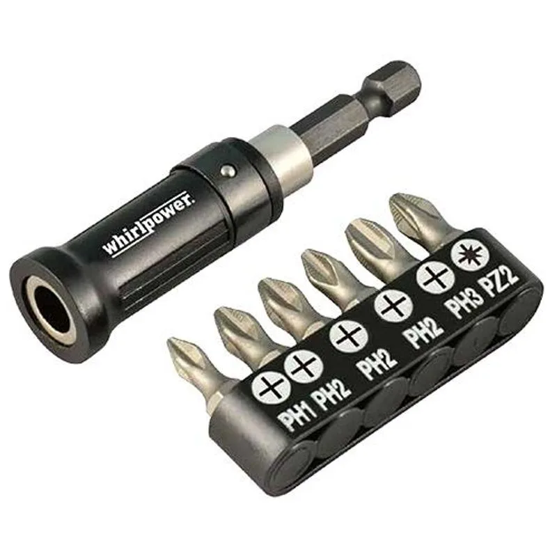 Sada bitov na sadrokartón WHIRLPOWER 96-7107, 7-dielna