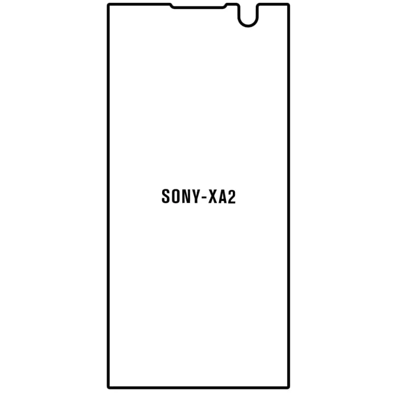 Ochranná fólia Sunshine Hydrogel pre Sony Xperia XA2 Variant:: predná matná