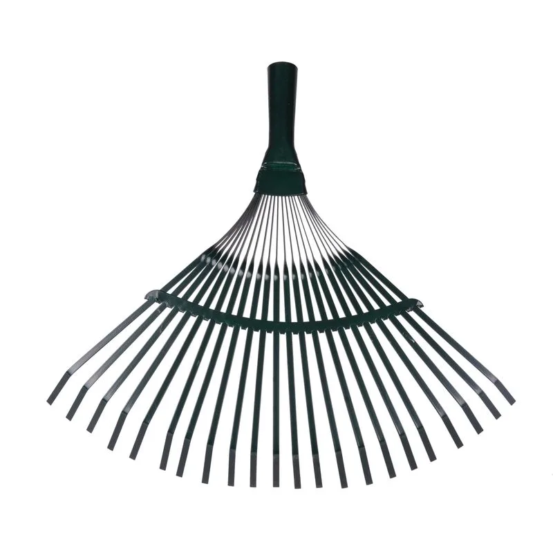 Hrable na lístie 22 lamelové, vejárové, bez násady, kov