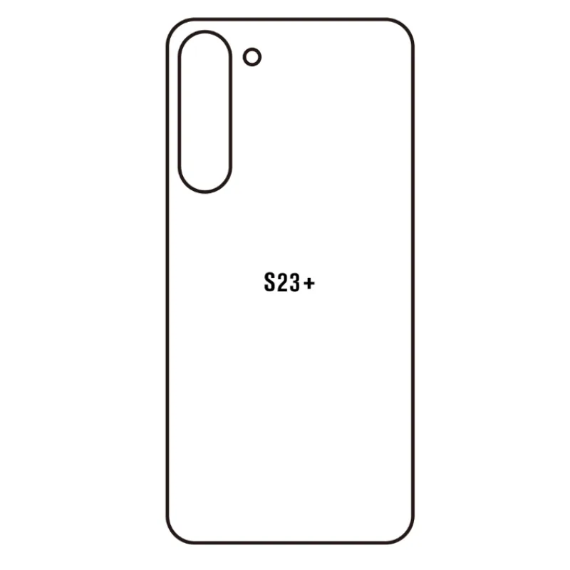 Ochranná fólia Sunshine Hydrogel pre Samsung Galaxy S23 Plus (SM-S916) Variant:: zadná čirá