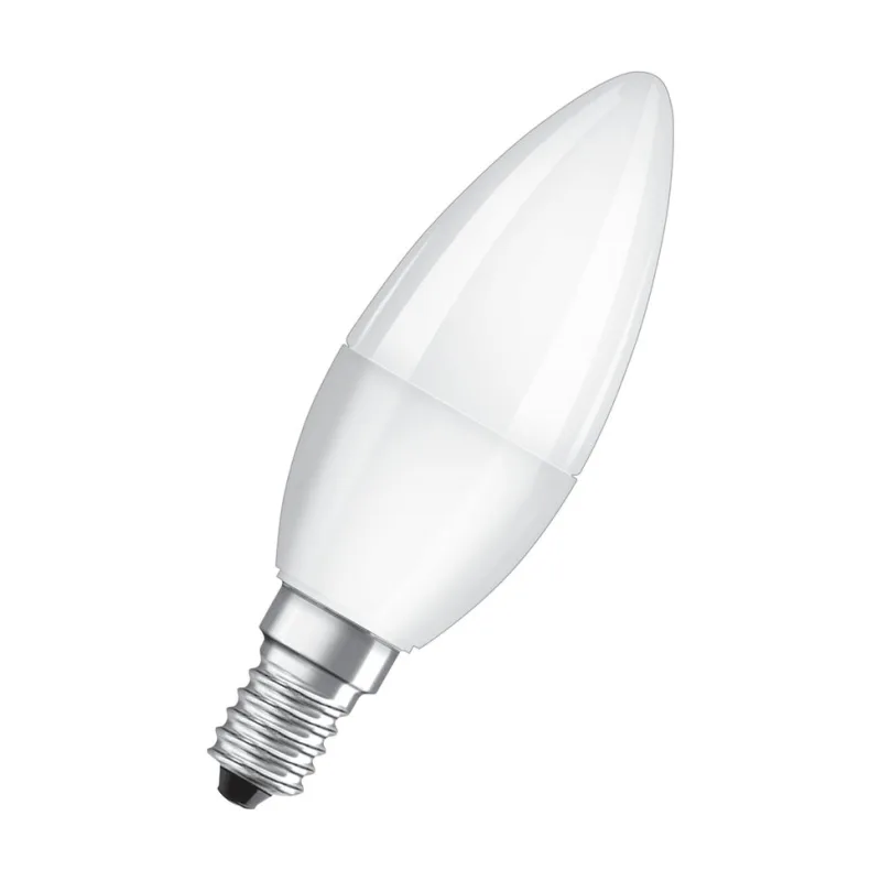 Žiarovka OSRAM LED Value CLASSIC B FR 40 non-dim, 5,7W/865 E14 6500 K