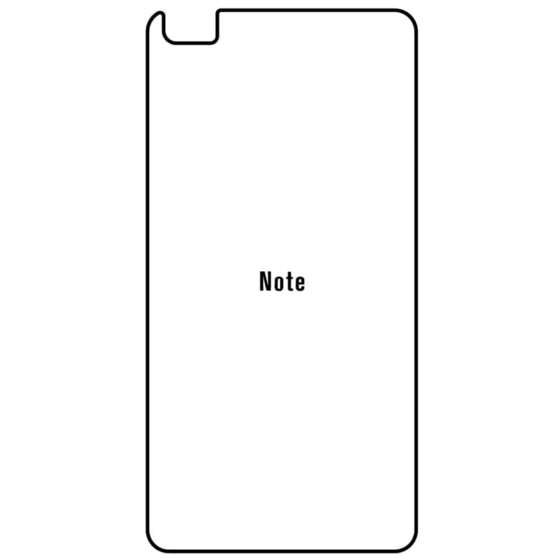 Ochranná fólia Sunshine Hydrogel pre Xiaomi Mi Note Variant:: zadná čirá