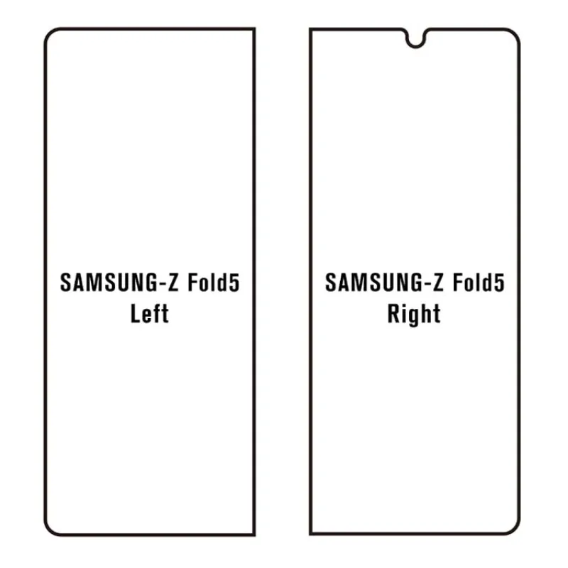 Hydrogel ochranná fólia pre Samsung Galaxy Z Fold 5 (SM-F946) Variant:: vnútorná matná