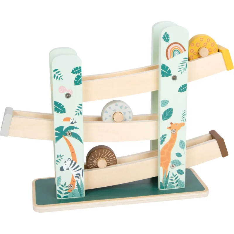 Drevená dráha pre deti Safari