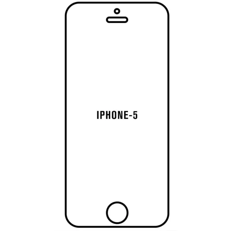 Ochranná fólia Sunshine Hydrogel pre Apple iPhone 5S Variant:: predná čirá