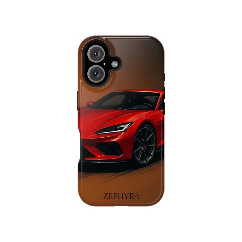 ZEPHYRA Lone Racer - iPhone 16 Plus Kryt