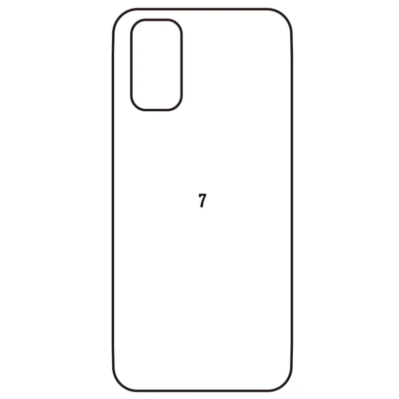 Ochranná fólia Sunshine Hydrogel pre Realme 7 Variant:: zadná matná