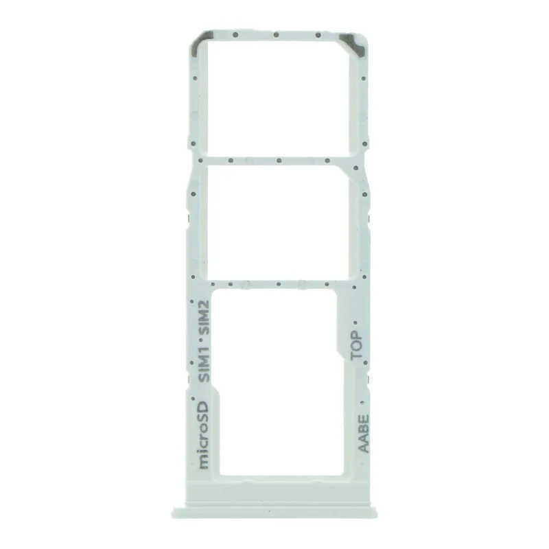 Držiak SIM karty a SD karty Samsung A125 Galaxy A12 Farba: Biela