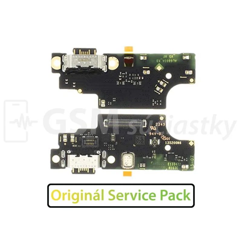 Doska nabíjania Xiaomi Redmi Note Note 13 Pro 4G - nabíjací konektor, mikrofón Originál