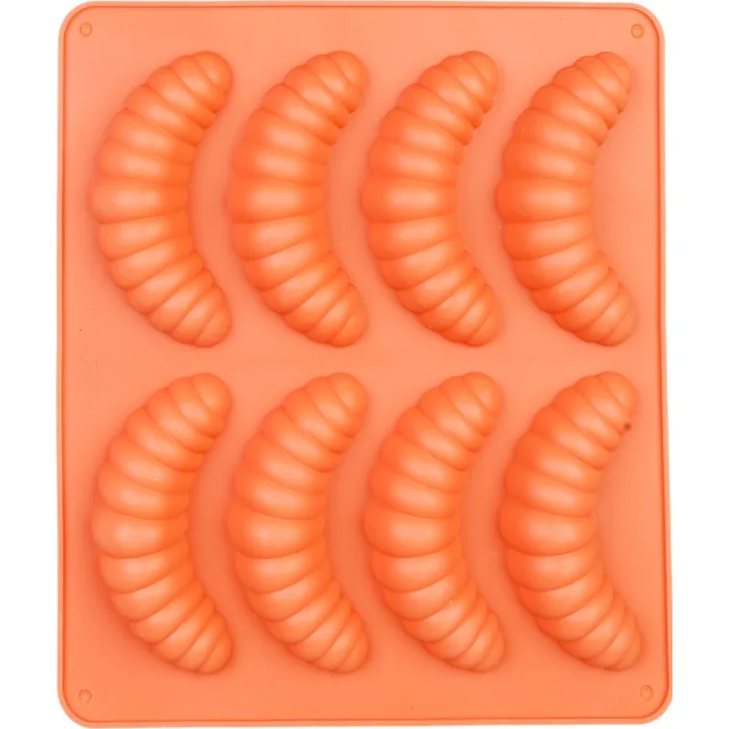 Forma MagicHome, na pečenie, silikónová, na 8 vanilkových rožkov
