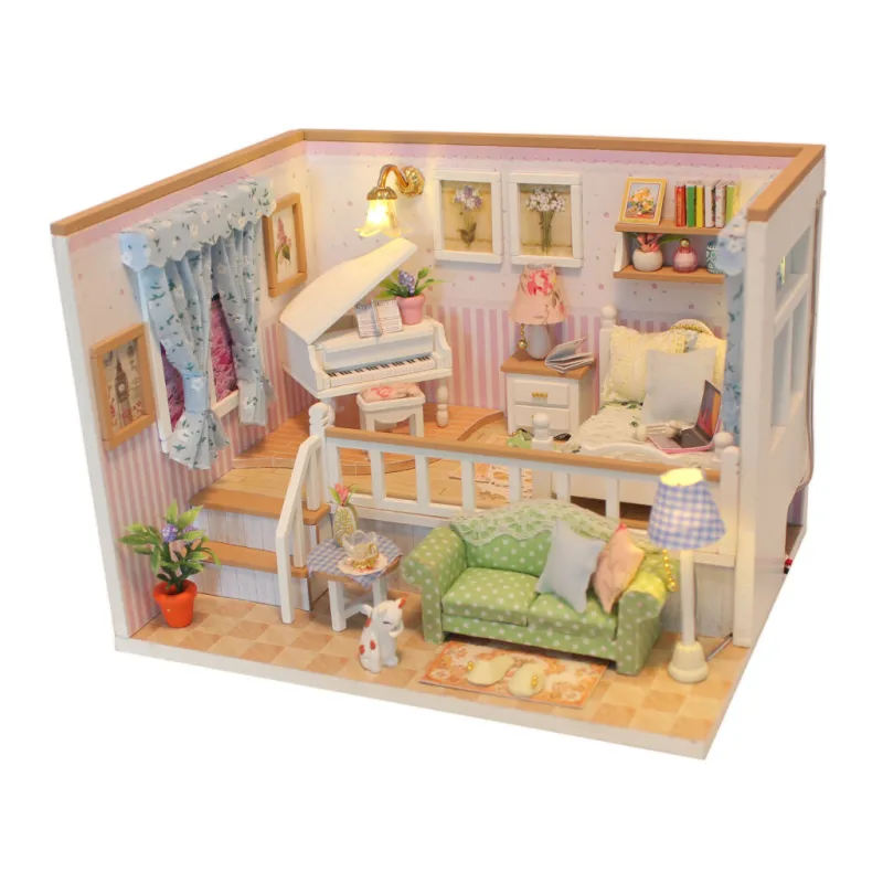 Dvěděti Miniatúra domčeka Domov tvojich snov