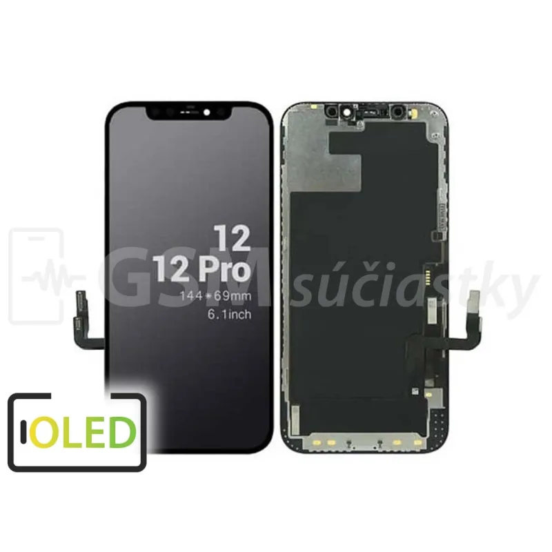 LCD displej + dotykové sklo iPhone 12, 12 Pro - GX OLED