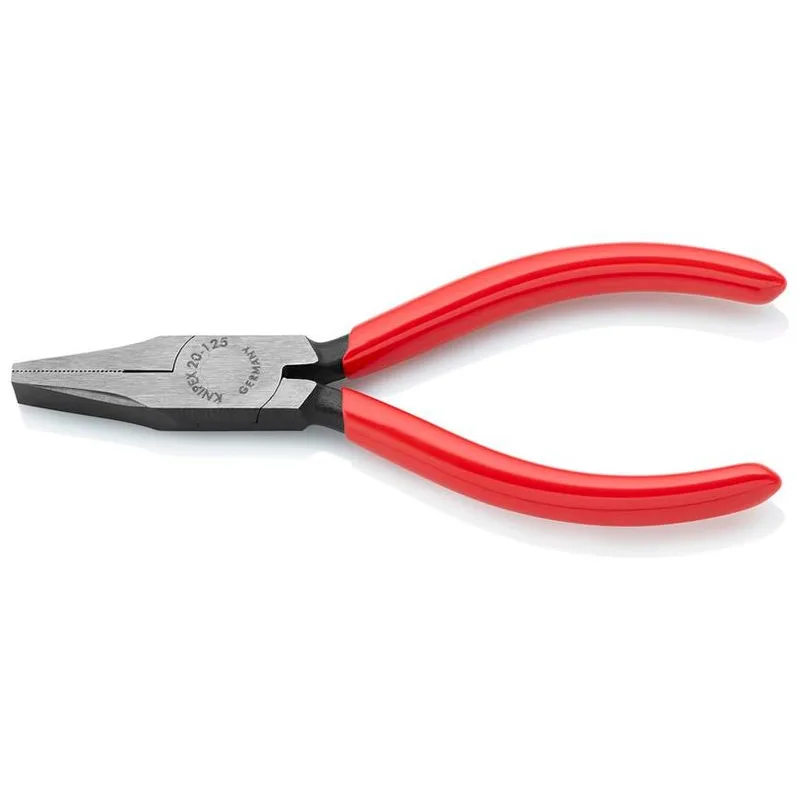 Kliešte KNIPEX 20 01 125 – 125 mm, ploché, krátke, na uchopenie