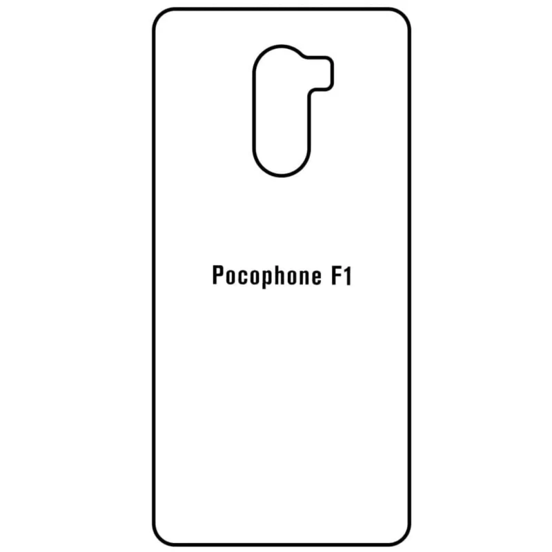Ochranná fólia Sunshine Hydrogel pre Xiaomi Pocophone F1;Poco F1 Variant:: zadná matná