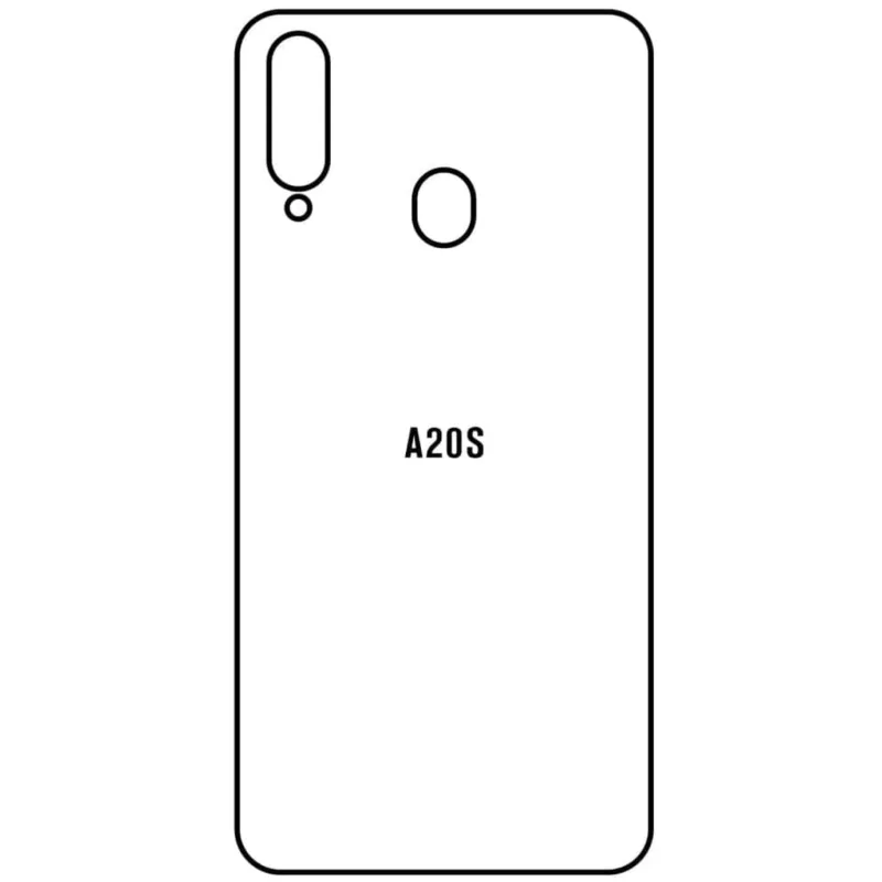 Ochranná fólia Sunshine Hydrogel pre Samsung Galaxy A20s (SM-A207) Variant:: zadná čirá