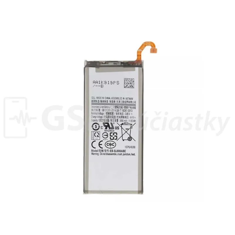 Batéria Samsung A600F, J600FN Galaxy A6 2018, J6 2018 - EB-BJ800ABE Variant:: OEM