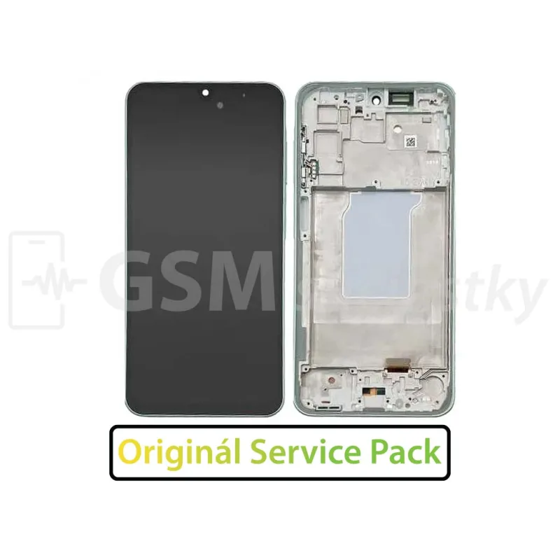 Samsung A266 Galaxy A26 5G - LCD displej + Dotykové sklo a Rám Originál Farba: Biela