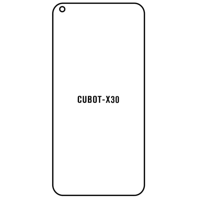 Ochranná fólia Sunshine Hydrogel pre Cubot X30 Variant:: predna matná