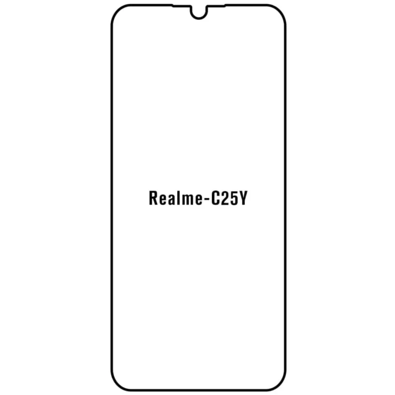 Ochranná fólia Sunshine Hydrogel pre Realme C25Y Variant:: predna matná