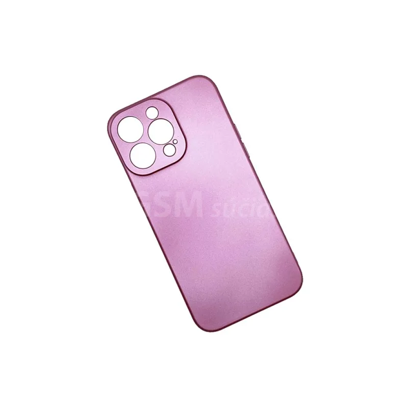 ELEGANCE Puzdro METALLIC silikónové iPhone 14 Pro Max Farba: Ružová 6804