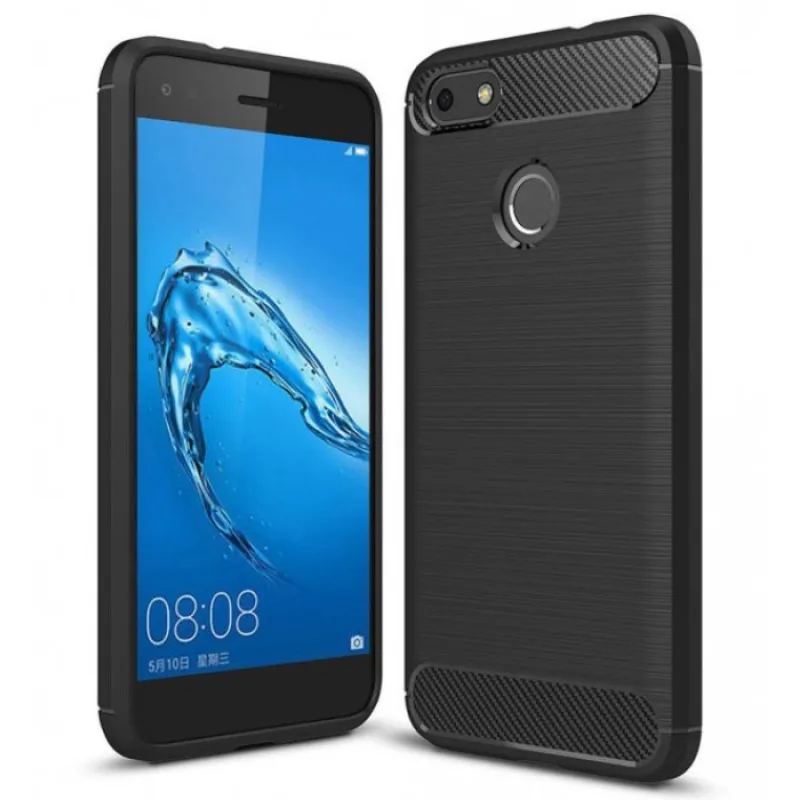 Defender Puzdro odolné protinárazové Huawei P9 Lite 2017 Farba: Čierna