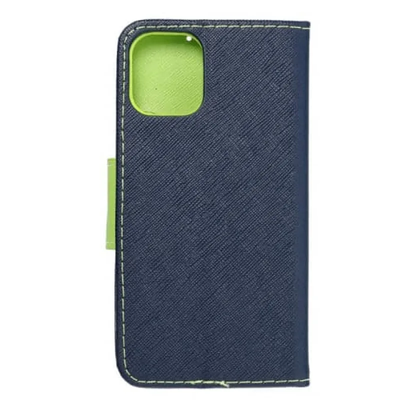 Fancy Book Puzdro otvaracie knižkové iPhone 12 mini Farba: Modrá