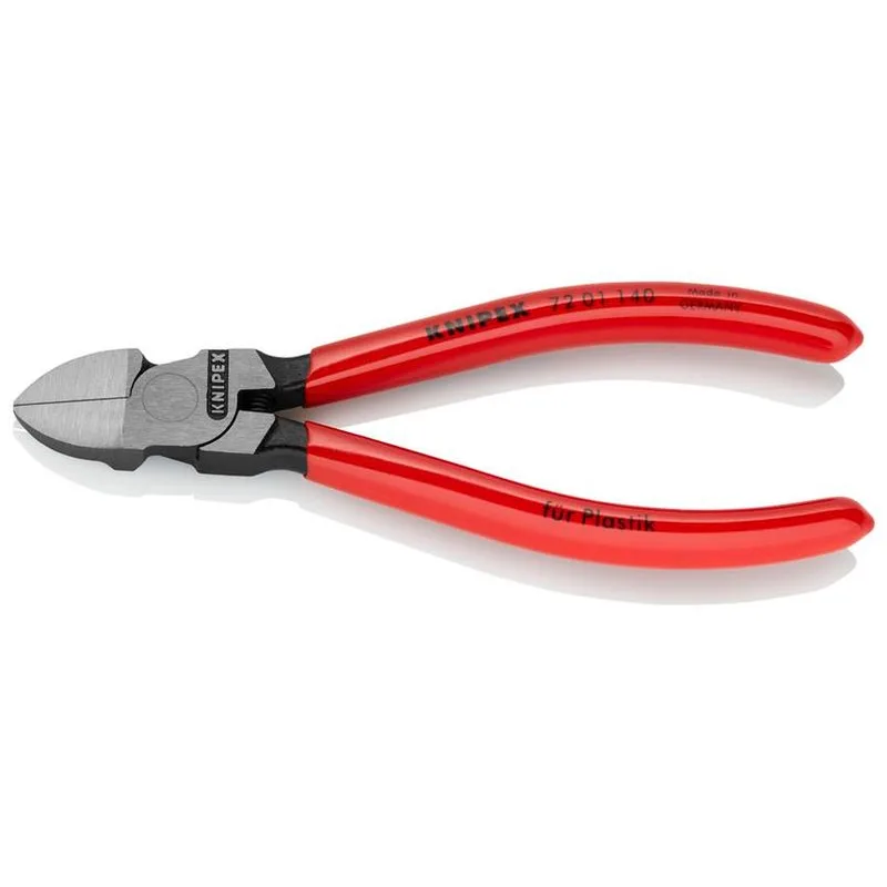 Kliešte KNIPEX 72 01 140 – 140 mm, štípacie, na plast