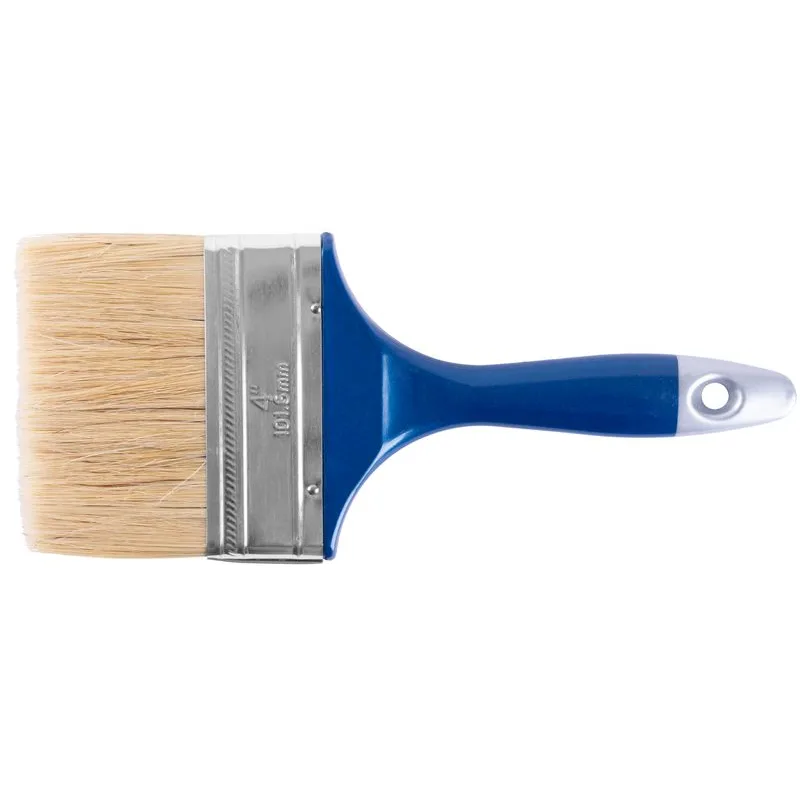 Štetec JB005 4,0 plochý natural s plastovou rukoväťou