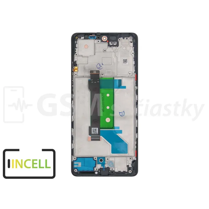 LCD displej + dotykové sklo a rám Xiaomi Redmi Note 12 Pro Plus - incell