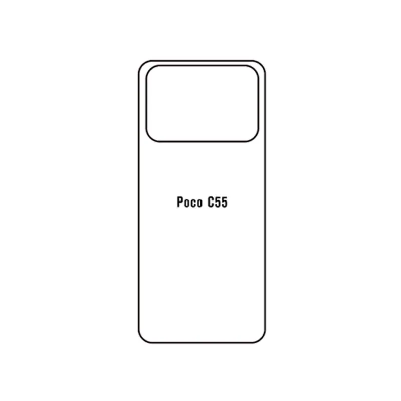 Ochranná fólia Sunshine Hydrogel pre Xiaomi Poco C55 Variant:: zadná matná