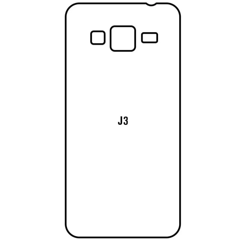 Ochranná fólia Sunshine Hydrogel pre Samsung Galaxy J3 2016 (SM-J320) Variant:: zadná matná