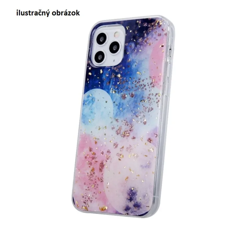 Transparentné Puzdro GLAM GALACTIC iPhone 14 Pro Farba: farebné 6804