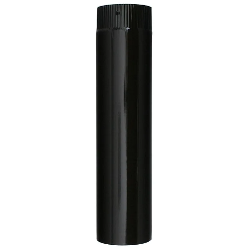 Rúra Smalt 500 mm, hnedá, smaltovaná, 120 mm