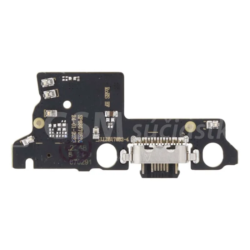 Doska nabíjania Motorola Moto E13 - nabíjací konektor, mikrofón