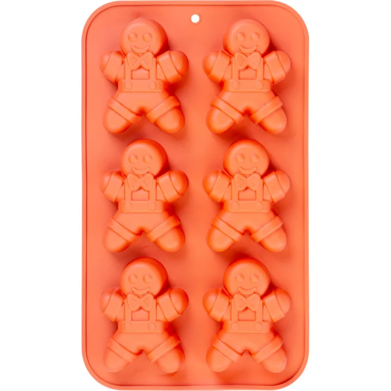 Silikónová forma na pečenie MagicHome – perníčky, 6 ks