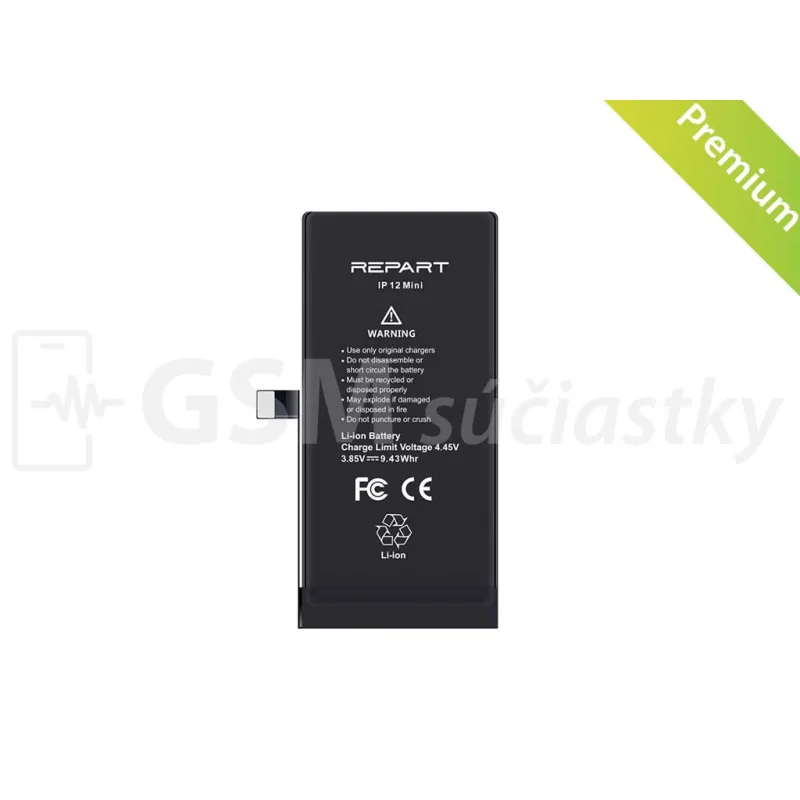 Batéria s vyššou kapacitou pre iPhone 12 mini - 2450 mAh