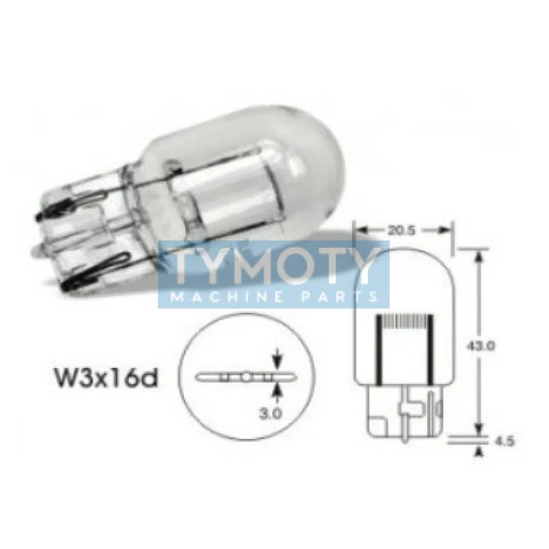 Žiarovka Narva 12V 21W W3x16d celosklenená