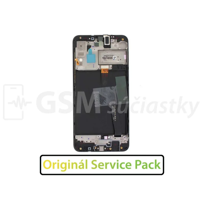 LCD Displej + Dotykové sklo Samsung Galaxy M10 - originál Farba: Čierna
