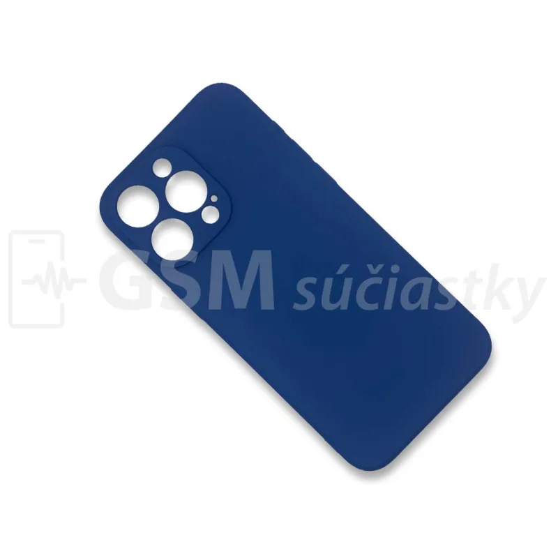 Soft Flex Puzdro na mobil iPhone 15 Pro Max, Modré