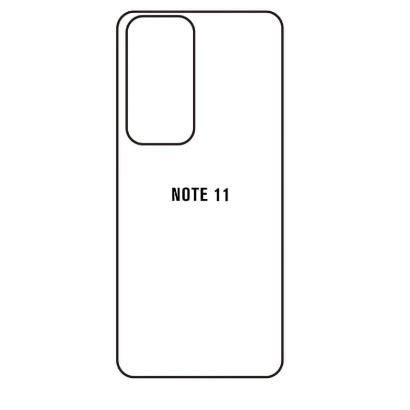 Ochranná fólia Sunshine Hydrogel pre Xiaomi Redmi Note 11 4G Variant:: zadná matná