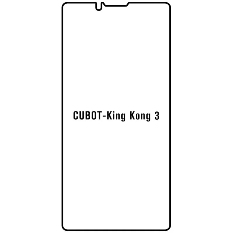 Ochranná fólia Sunshine Hydrogel pre Cubot King Kong 3 Variant:: predná čirá