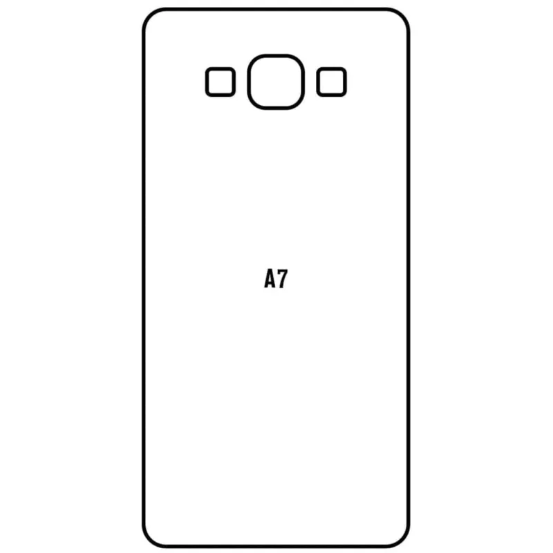 Ochranná fólia Sunshine Hydrogel pre Samsung Galaxy A7 (SM-A700) Variant:: zadná matná