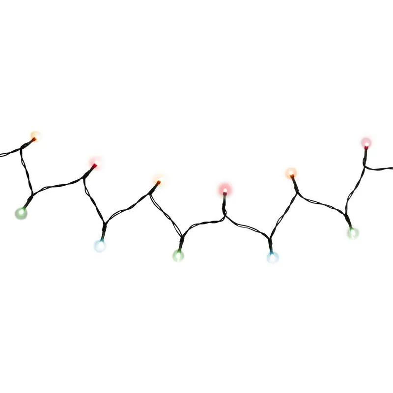 Vianočné osvetlenie reťaz Ceibo, 96 LED, multicolor, 7 m, exteriér