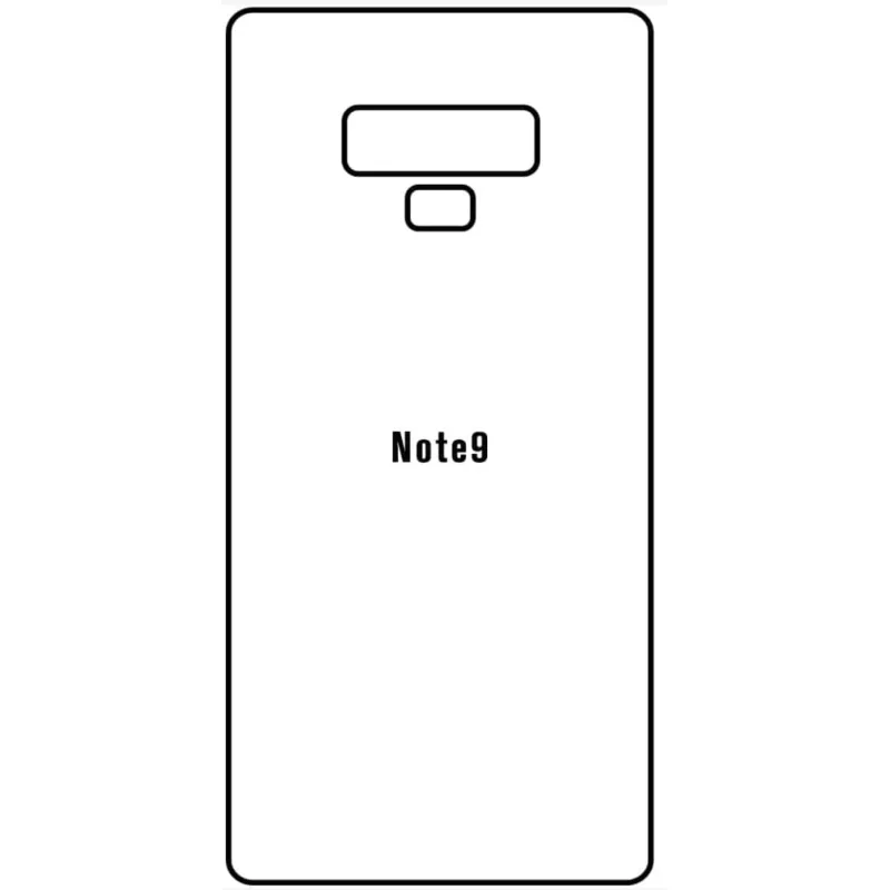 Ochranná fólia Sunshine Hydrogel pre Samsung Galaxy Note 9 (SM-N960) Variant:: zadná matná