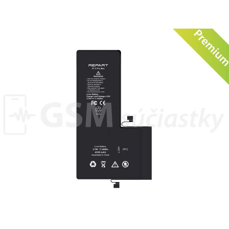 Batéria s vyššou kapacitou pre iPhone 11 Pro Max - 4500 mAh