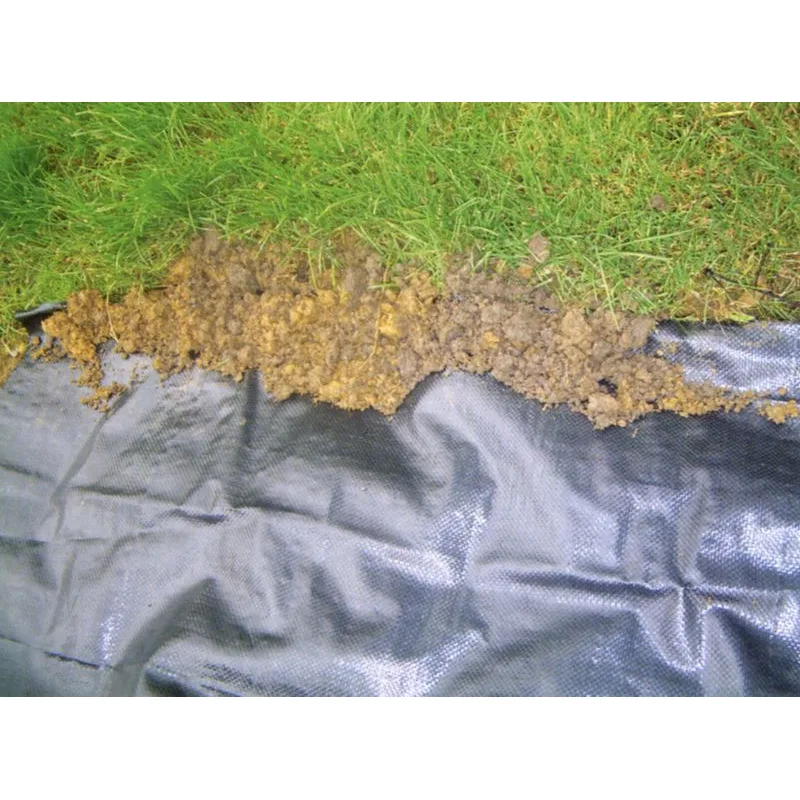 Tkaná textília Garden H1107, 2,1x100 m, čierna